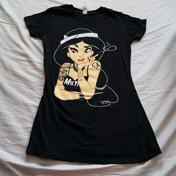 Punk disney princesses t shirt Clearance